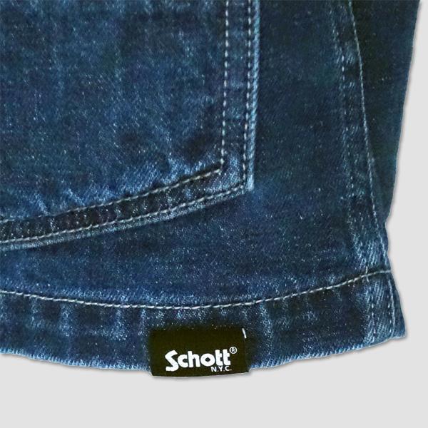 ショット　Schott　10oz.ネップ・デニム エンジニアジャケット　“NEP DENIM ENGINEER JACKET” 3152011 | Schott N.Y.C | 05