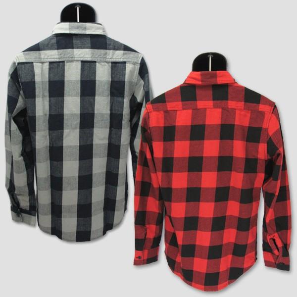 AVIREX　長袖ネル・ブロックチェックワークシャツ　"AVIREX FLANNEL BROCK CHECK L/S SHIRTS" | AVIREX | 01