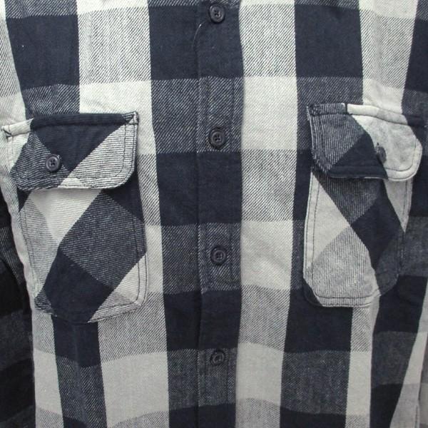 AVIREX　長袖ネル・ブロックチェックワークシャツ　"AVIREX FLANNEL BROCK CHECK L/S SHIRTS" | AVIREX | 03