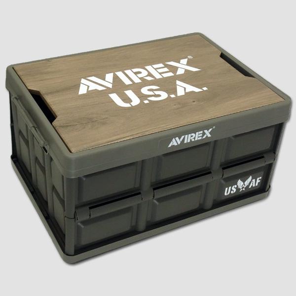 アビレックス　AVIREX　ミリタリー収納箱(折りたたみ可)　“AVIREX MILITARY STORAGE BIN” 6119151 | AVIREX | 02