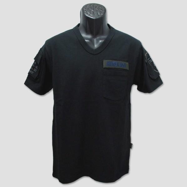 アビレックス　AVIREX　ミリタリー半袖ファティーグＶネックＴシャツ　“FATIGUE V NECK Tee Shirt” | 