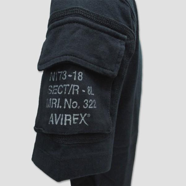 アビレックス　AVIREX　ミリタリー半袖ファティーグＶネックＴシャツ　“FATIGUE V NECK Tee Shirt” |  | 04