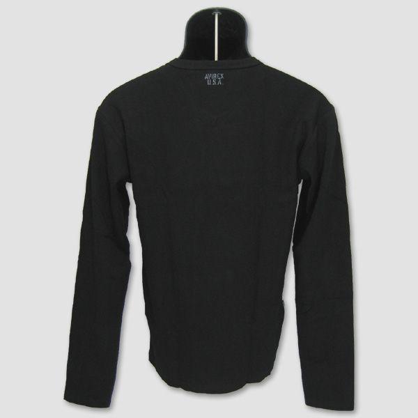 AVIREX　DAILY 長袖ＶネックＴシャツ |  | 02