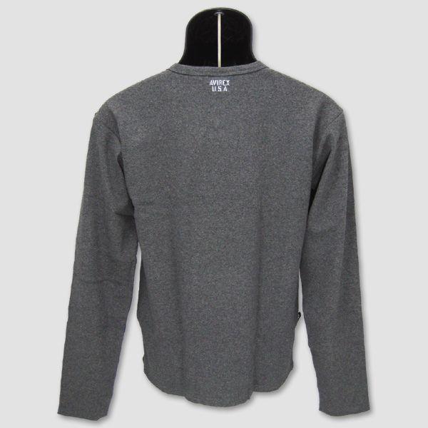 AVIREX　DAILY 長袖ＶネックＴシャツ |  | 02