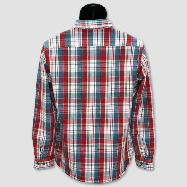 アビレックス　AVIREX　ミリタリー長袖チェックワークシャツ　“HEAVY FLANNEL WORK SHIRT” 6185142 |  | 01