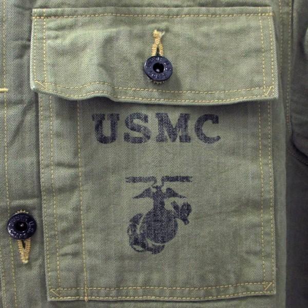 バズリクソン　BUZZ RICKSON'S　ミリタリー・ヘリンボーンジャケット　“HERRINGBONE USMC JACKET” | BUZZ RICKSON'S | 03