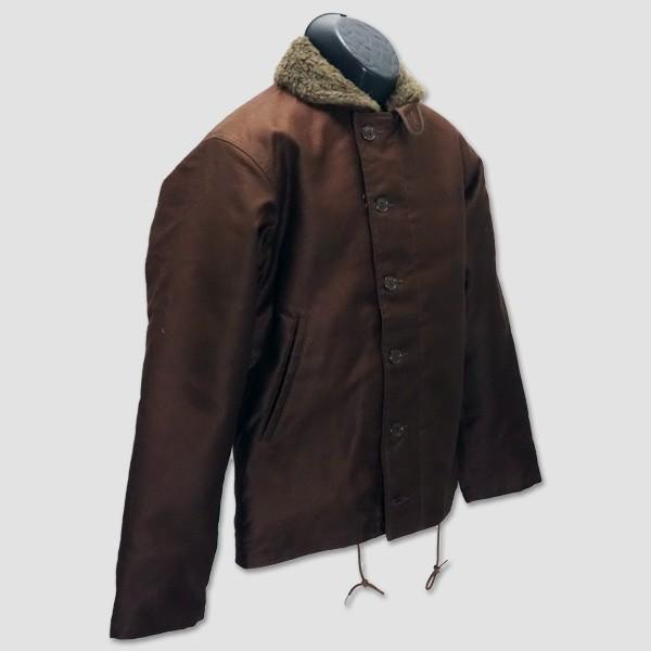 バズ・リクソンズ　BUZZ RICKSON'S　ミリタリーType N-1Brown ジャケット　“NAVY DEPARTMENT DEMOTEX-ED” BR14408 | BUZZ RICKSON'S | 02