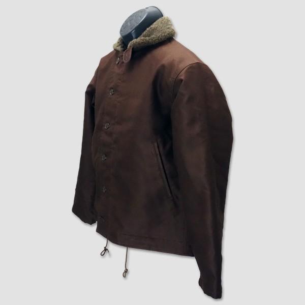 バズ・リクソンズ　BUZZ RICKSON'S　ミリタリーType N-1Brown ジャケット　“NAVY DEPARTMENT DEMOTEX-ED” BR14408 | BUZZ RICKSON'S | 03