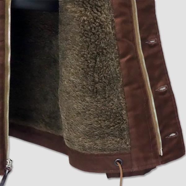 バズ・リクソンズ　BUZZ RICKSON'S　ミリタリーType N-1Brown ジャケット　“NAVY DEPARTMENT DEMOTEX-ED” BR14408 | BUZZ RICKSON'S | 06