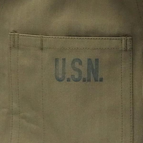 バズ・リクソンズ　BUZZ RICKSON'S　U S N N-3 JACKET　“UTILITY JACKET” BR14872 | BUZZ RICKSON'S | 04