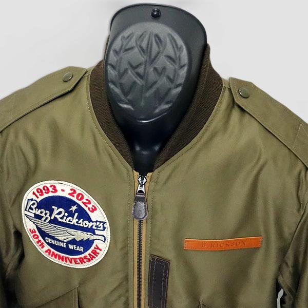 バズ・リクソンズ　BUZZ RICKSON'S　Type L-2 30周年アニバーサリー・スタッフジャケット　“30th Anniversary Staff Jacket” BR15411 | BUZZ RICKSON'S | 10