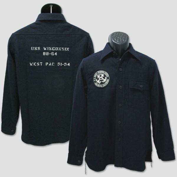バズリクソン　BUZZ RICKSON'S　ミリタリーType C.P.O.シャツ　“NAVY DEPARTMENT WEST PAC CRUESE” | BUZZ RICKSON'S