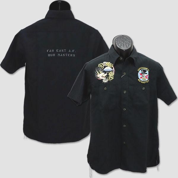 バズリクソン　BUZZ RICKSON'S　ミリタリー半袖 ヘリンボーン・ツウィルシャツ　“S/S SQUADRON RE UNION SHIRT” BR37910 | BUZZ RICKSON'S