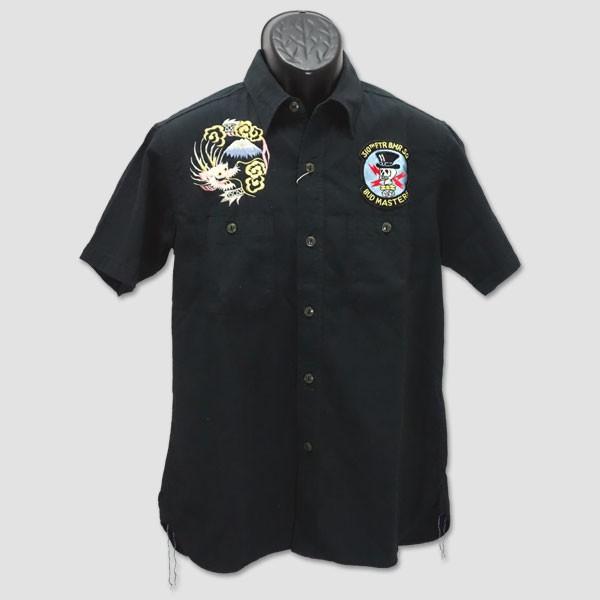 バズリクソン　BUZZ RICKSON'S　ミリタリー半袖 ヘリンボーン・ツウィルシャツ　“S/S SQUADRON RE UNION SHIRT” BR37910 | BUZZ RICKSON'S | 01