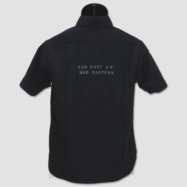 バズリクソン　BUZZ RICKSON'S　ミリタリー半袖 ヘリンボーン・ツウィルシャツ　“S/S SQUADRON RE UNION SHIRT” BR37910 | BUZZ RICKSON'S | 02