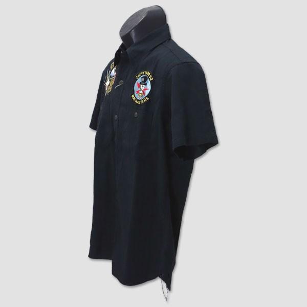 バズリクソン　BUZZ RICKSON'S　ミリタリー半袖 ヘリンボーン・ツウィルシャツ　“S/S SQUADRON RE UNION SHIRT” BR37910 | BUZZ RICKSON'S | 04