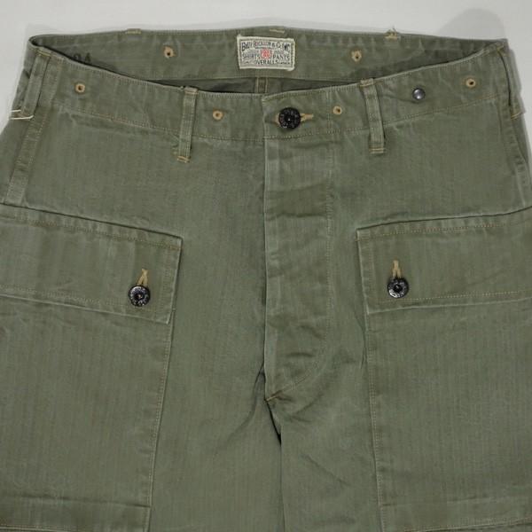 バズリクソン BUZZ RICKSON'S ミリタリーU.S.M.C.ヘリンボーン・カーゴパンツ　“HERINGBONE U.S.M.C.PANTS BR40435” | BUZZ RICKSON'S | 02