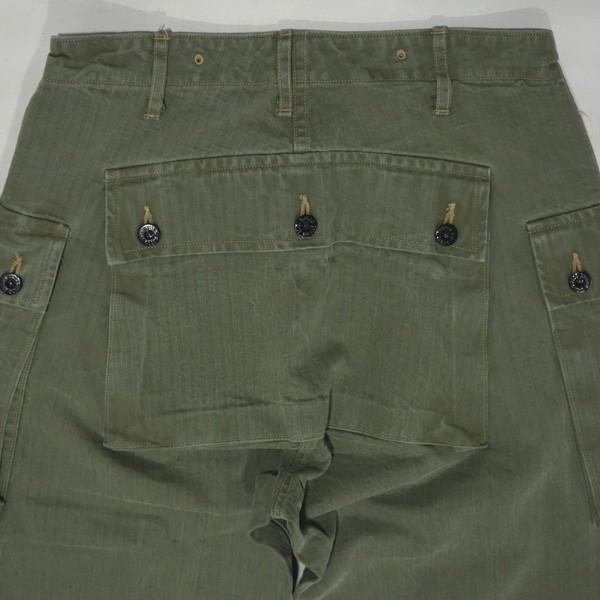 バズリクソン BUZZ RICKSON'S ミリタリーU.S.M.C.ヘリンボーン・カーゴパンツ　“HERINGBONE U.S.M.C.PANTS BR40435” | BUZZ RICKSON'S | 04