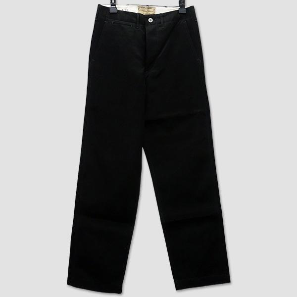 バズ・リクソンズ　BUZZ RICKSON'SWilliam Gibson チノパンツ・ブラック　“William Gibson BLACK CHINO 1942 MODEL” BR41860 | BUZZ RICKSON'S