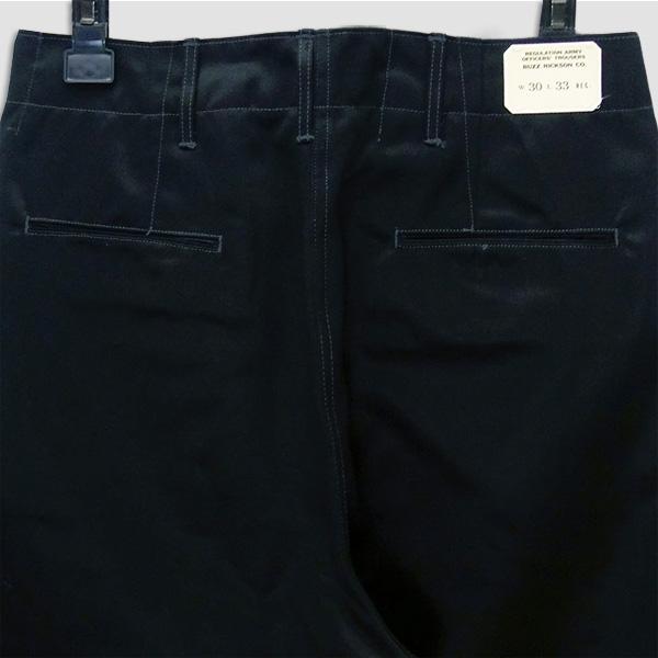 バズ・リクソンズ　BUZZ RICKSON'SWilliam Gibson チノパンツ・ブラック　“William Gibson BLACK CHINO 1942 MODEL” BR41860 | BUZZ RICKSON'S | 04