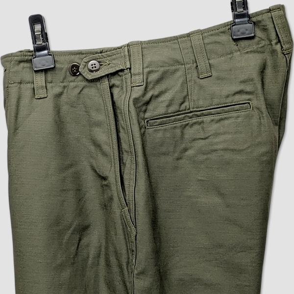 バズ・リクソンズ　BUZZ RICKSON'S　トラウザースパンツ TYPE M-43　“CLOTHING CORP TROUSERS FIELD TYPE M-43” BR42587 | BUZZ RICKSON'S | 08