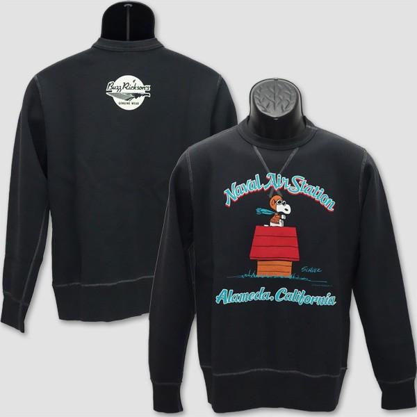 バズリクソン BUZZ RICKSON'S ミリタリーピーナツ・スウェットトレーナー　“NAVAL AIR STATION” BR68076 | BUZZ RICKSON'S