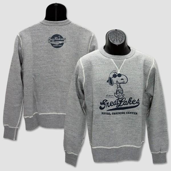 バズリクソン BUZZ RICKSON'S ミリタリーピーナツ・スウェットトレーナー　“NAVAL TRAINING CENTER” BR68355 | BUZZ RICKSON'S