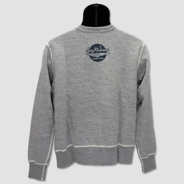 バズリクソン BUZZ RICKSON'S ミリタリーピーナツ・スウェットトレーナー　“NAVAL TRAINING CENTER” BR68355 | BUZZ RICKSON'S | 02