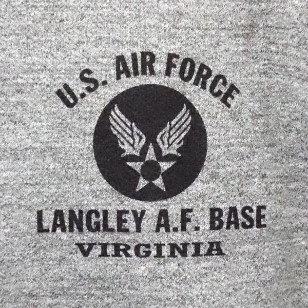 バズ・リクソンズ　BUZZ RICKSON'S　ミリタリーZIPスウェットシャツ　“HALF ZIP SWEAT SHIRT LANGLEY A.F.BASE” BR68398 | BUZZ RICKSON'S | 04