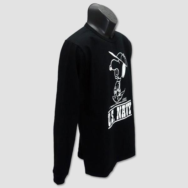 バズ・リクソンズ　BUZZ RICKSON'S　BUZZ RICKSON'SxPEANUTS長袖Ｔシャツ　“BUZZ RICKSON'SxPEANUTS U.S.NAVY” BR68891 | BUZZ RICKSON'S | 03