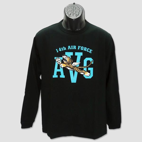 バズ・リクソンズ　BUZZ RICKSON'S　長袖ミリタリーTシャツ　“14th AIR FORCE” BR69282 | BUZZ RICKSON'S | 01