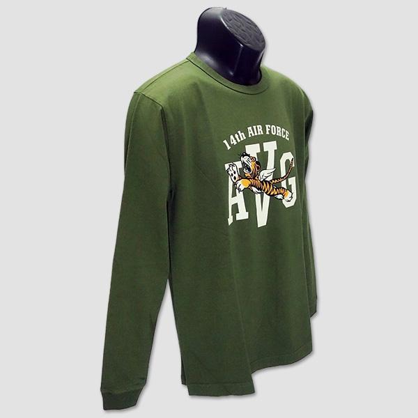 バズ・リクソンズ　BUZZ RICKSON'S　長袖ミリタリーTシャツ　“14th AIR FORCE” BR69282 | BUZZ RICKSON'S | 03