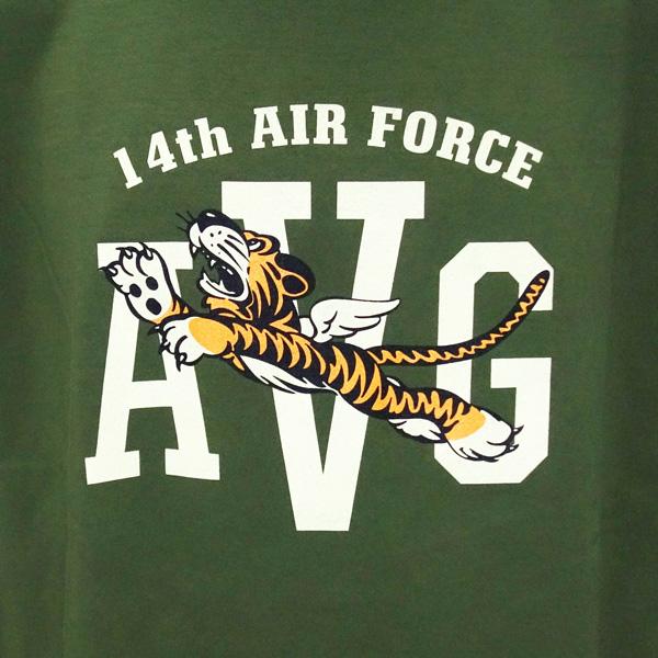 バズ・リクソンズ　BUZZ RICKSON'S　長袖ミリタリーTシャツ　“14th AIR FORCE” BR69282 | BUZZ RICKSON'S | 05