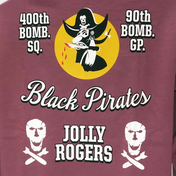 バズ・リクソンズ　BUZZ RICKSON'S　長袖ミリタリーTシャツ　“400th BOMB.SQ.BLACK PIRATES” BR69284 | BUZZ RICKSON'S | 06