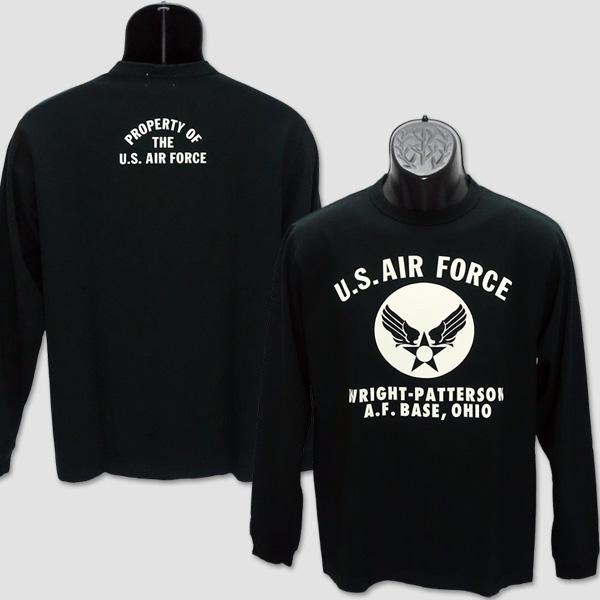 バズ・リクソンズ　BUZZ RICKSON'S　長袖ミリタリーTシャツ　“U.S. AIR FORCE OHIO” BR69446 | BUZZ RICKSON'S