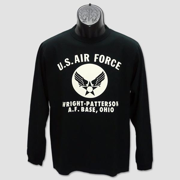 バズ・リクソンズ　BUZZ RICKSON'S　長袖ミリタリーTシャツ　“U.S. AIR FORCE OHIO” BR69446 | BUZZ RICKSON'S | 01