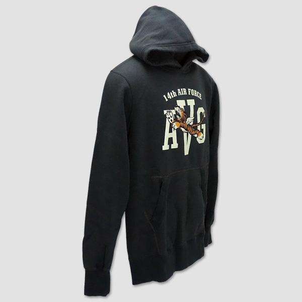 バズ・リクソンズ　BUZZ RICKSON'S　ミリタリー スウェットパーカ　“14th AIR FORCE FLYING TIGER SWEAT PARKA” BR69458 | BUZZ RICKSON'S | 02