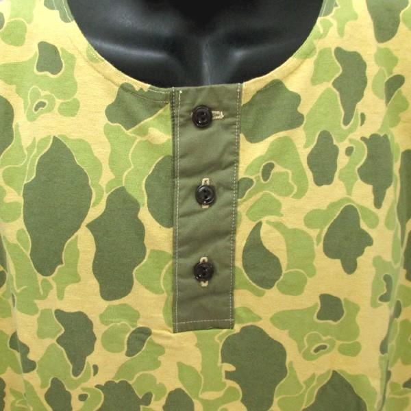 BUZZ RICKSON'S　ミリタリー半袖ヘンリーＴシャツ　"FROGSKIN PATTERN" | BUZZ RICKSON'S | 03