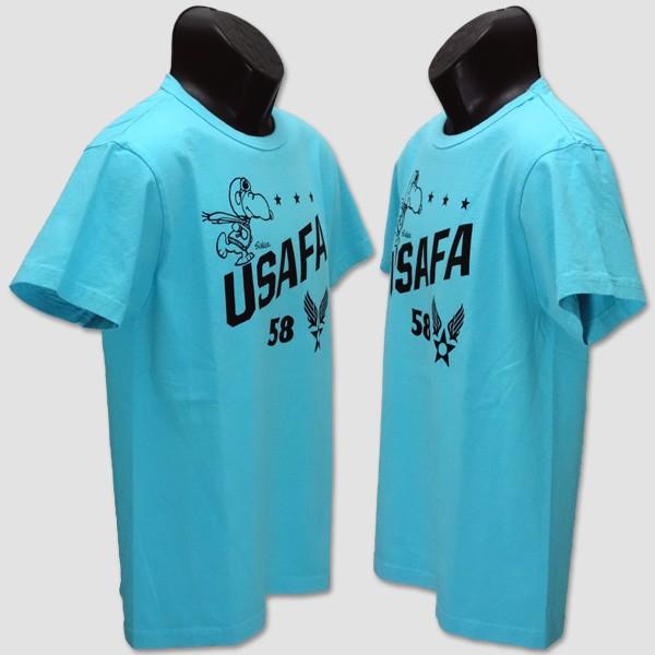 BUZZ RICKSON'S バズリクソン・ピーナッツ半袖コラボＴシャツ　“BUZZ RICKSON'SxPEANUTS USAFA” BR77843 | BUZZ RICKSON'S | 02