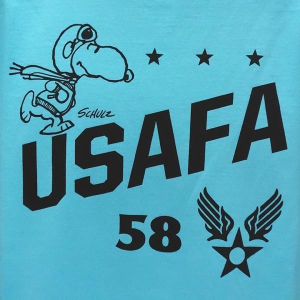 BUZZ RICKSON'S バズリクソン・ピーナッツ半袖コラボＴシャツ　“BUZZ RICKSON'SxPEANUTS USAFA” BR77843 | BUZZ RICKSON'S | 03