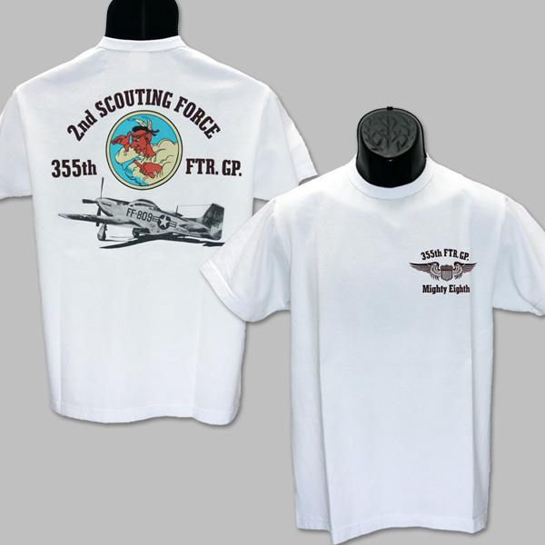 バズ・リクソンズ　BUZZ RICKSON'S　半袖ミリタリーTシャツ　“2nd Scouting Force” BR79126 | BUZZ RICKSON'S