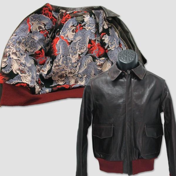 バズリクソン BUZZ RICKSON'S ミリタリーType A-2馬革フライトジャケット　“ONE HUNDRED TIGERS LINING” | BUZZ RICKSON'S