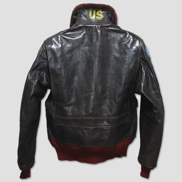 バズリクソン BUZZ RICKSON'S ミリタリーType AN6552 G-1 レザージャケット　“23rd FIGHTER GP.” | BUZZ RICKSON'S | 03