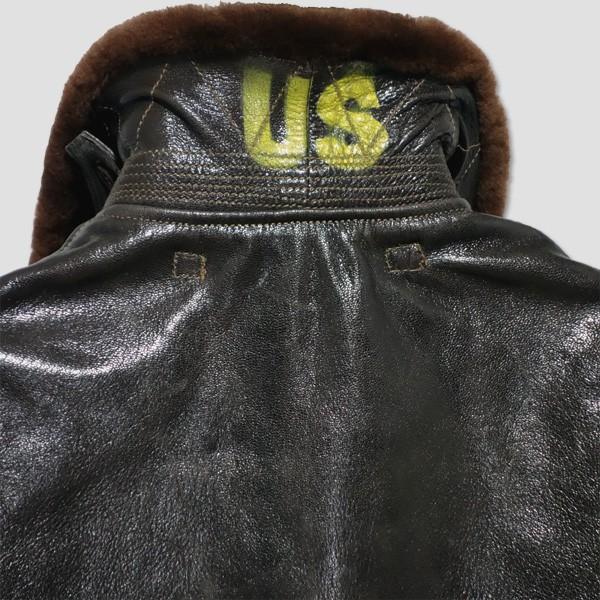 バズリクソン BUZZ RICKSON'S ミリタリーType AN6552 G-1 レザージャケット　“23rd FIGHTER GP.” | BUZZ RICKSON'S | 04