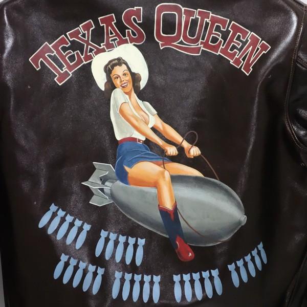 バズリクソン BUZZ RICKSON'S ミリタリーType A-2 レザージャケット　“TEXAS QUEEN” | BUZZ RICKSON'S | 02