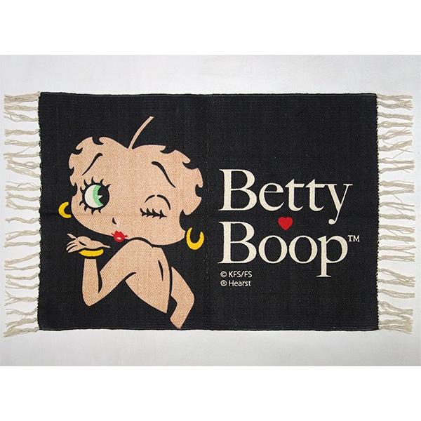 アメリカン・フロアマット AMERICAN FLOOR MAT　“BETTY BOOP” BT-BLACK |  | 01