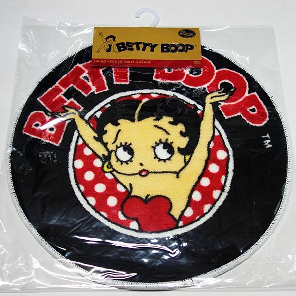 アメリカン・フロアマット AMERICAN FLOOR MAT　“BETTY BOOP” BT-ROUND |  | 01