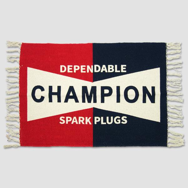 アメリカン・コットンフロアマットCHAMPION-M　“CHAMPION COTTON FLOOR MAT” CHAMPION-M | 