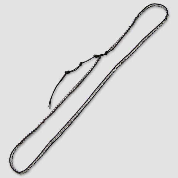 CHAN LUU　チャンルー・天然石＆レザーブレスレット　“Clear Quartz＆Leather” |  | 01