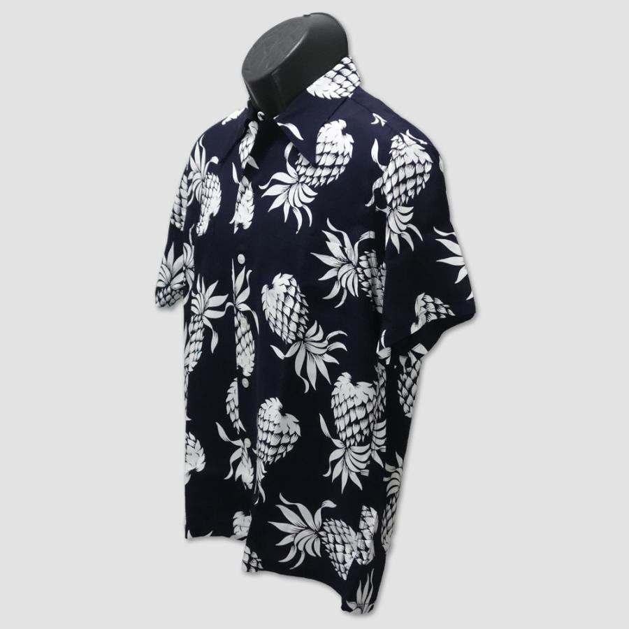 DUKE KAHANAMOKU　デューク・カハナモク　半袖ハワイアンシャツ　“DUKE'S PINEAPPLE” DK36201 | SUN SURF | 03
